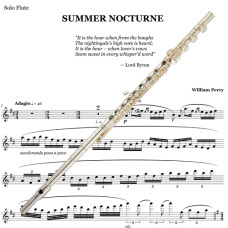 Summer Nocturne Solo Flute Part